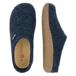 Giesswein Hausschuh Veitsch Hüttenschuhe - Dark Blue Denim -Giesswein 15340140 03