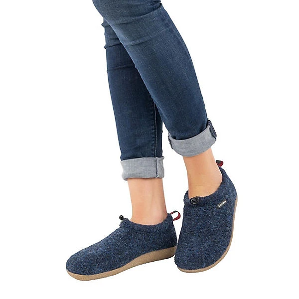 Hüttenschuhe für Mädchen - blau Giesswein Hüttenschuhe Für Mädchen - Blau -Giesswein 15340160 02