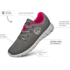 Giesswein Merino Runners Für Damen [EU 36-42] Sneakers Low - Hellgrau -Giesswein 28842626 06