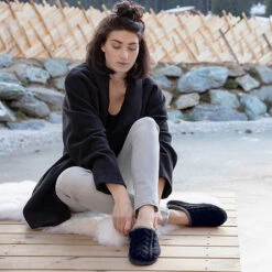 Giesswein Hausschuhe Neudau Hüttenschuhe - Dunkelblau -Giesswein 4999348 07