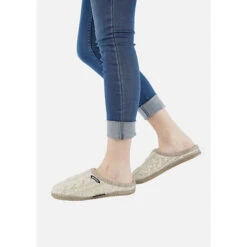 Giesswein Hausschuhe Neudau Hüttenschuhe - Wollweiß -Giesswein 6861535 09