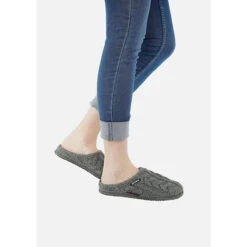 Giesswein Mädchen Und Jungen Hausschuhe/Clogs Geschlossene Hausschuhe - Grau -Giesswein 7274203 09