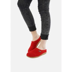 Giesswein Hausschuh Veitsch Hüttenschuhe - Rot -Giesswein 7274290 09