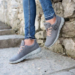 Giesswein Merino Runners Für Damen [EU 36-42] Sneakers Low - Grau -Giesswein 7274330 06
