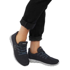 Giesswein Merino Runners MEN Sneakers Low - Blau-kombi -Giesswein 7274672 02