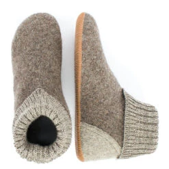 Giesswein Hüttenschuhe Wildpoldsried Hüttenschuhe - Taupe -Giesswein 7274724 03