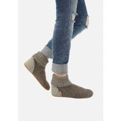 Giesswein Hüttenschuhe Wildpoldsried Hüttenschuhe - Taupe -Giesswein 7274724 08